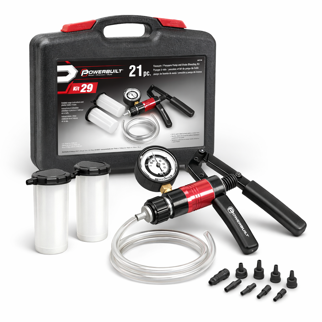 Vacuum Pump Set with Hoses - Repair Components Hydraulic