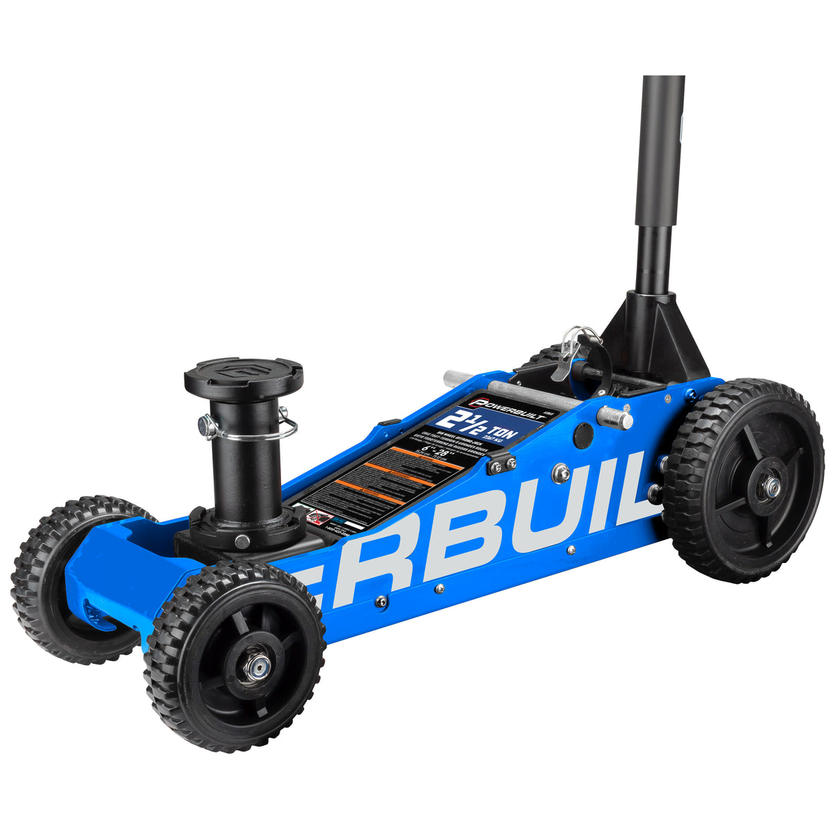 2.5 Ton Big Wheel Off Road Jack (Blue)