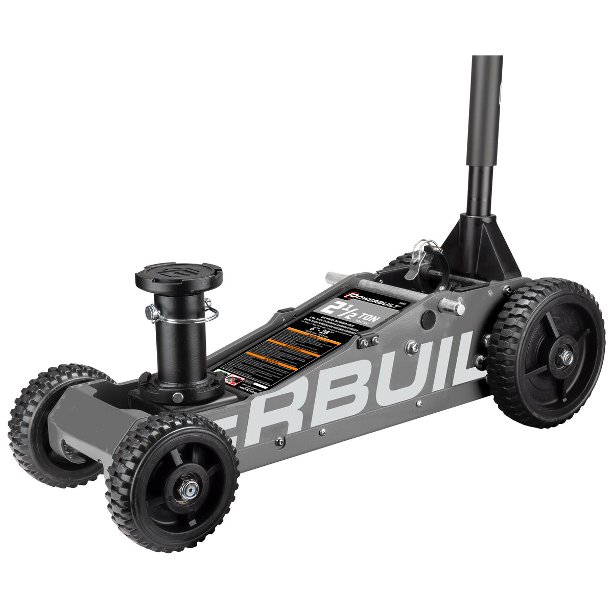 2.5 Ton Big Wheel Off Road Jack (Grey)