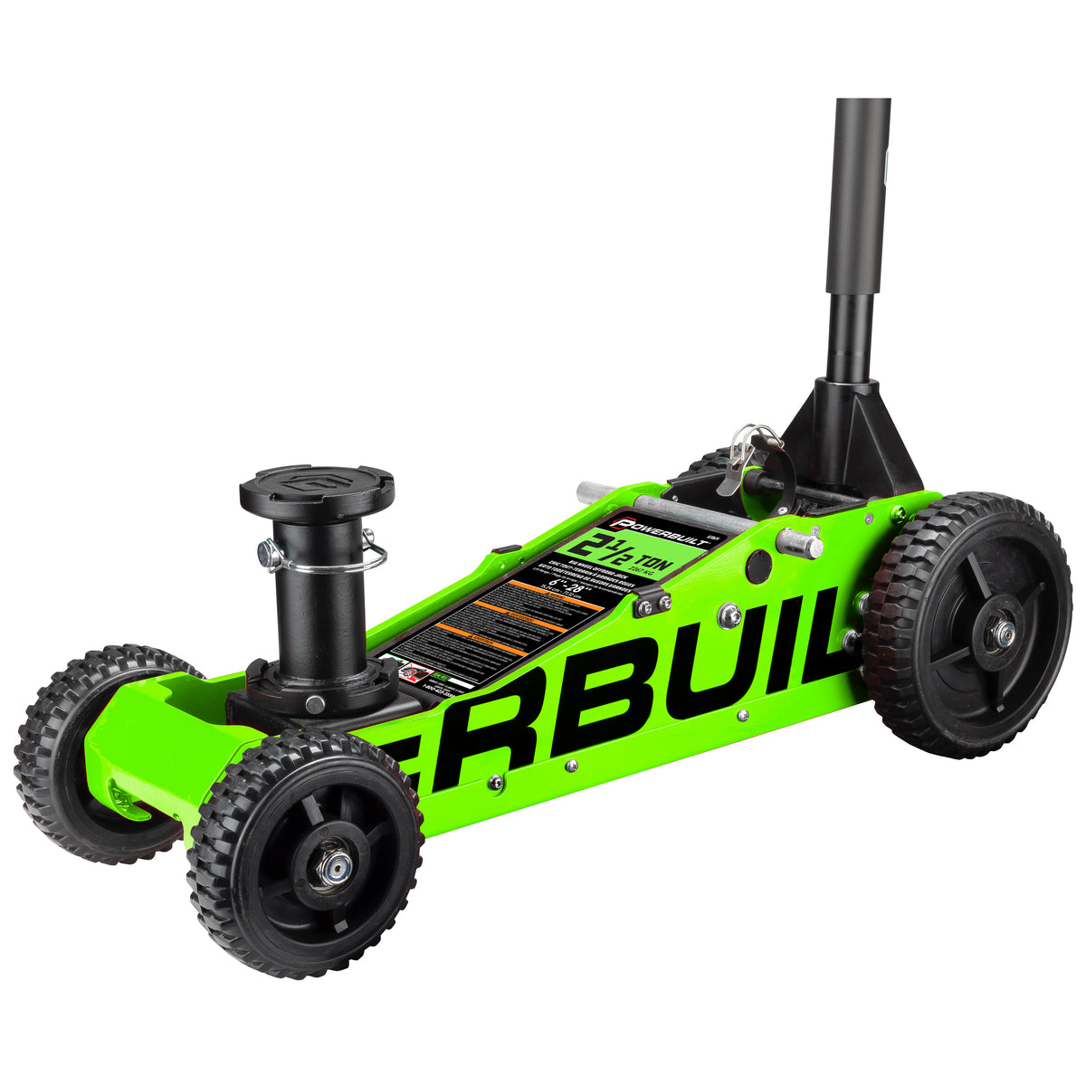 2.5 Ton Big Wheel Off Road Jack (Green)