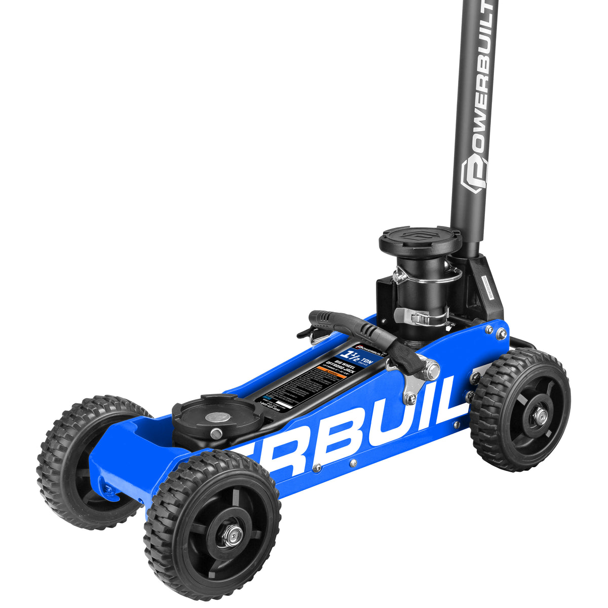 1.5 Ton Big Wheel Off Road Jack (Blue)