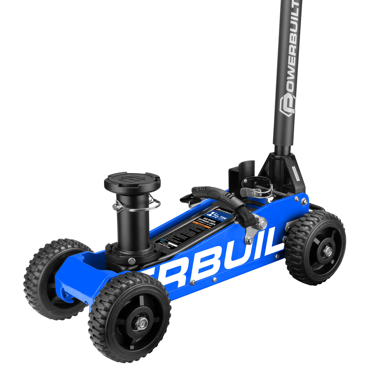 1.5 Ton Big Wheel Off Road Jack (Blue)