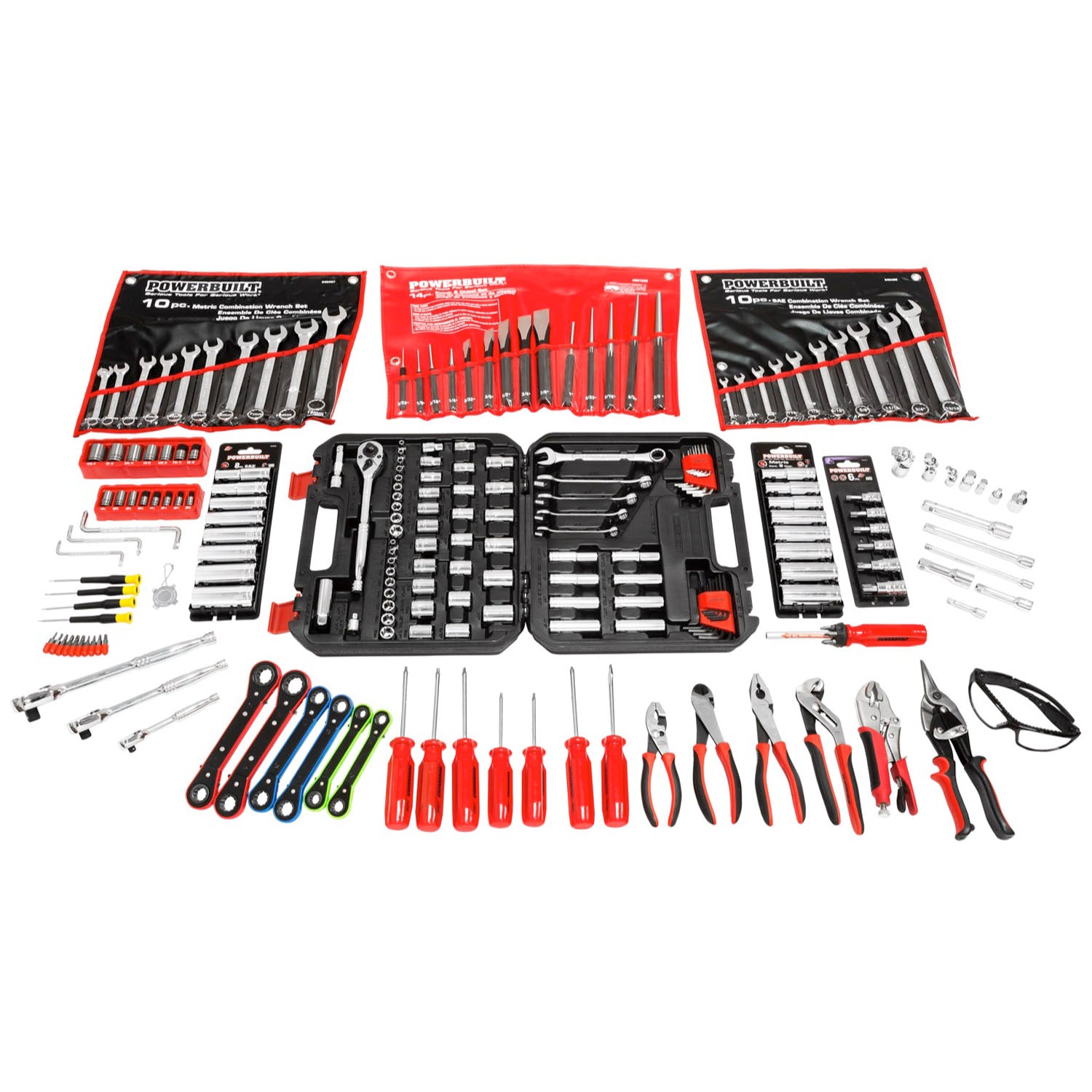 214 Piece Technician Tool Set