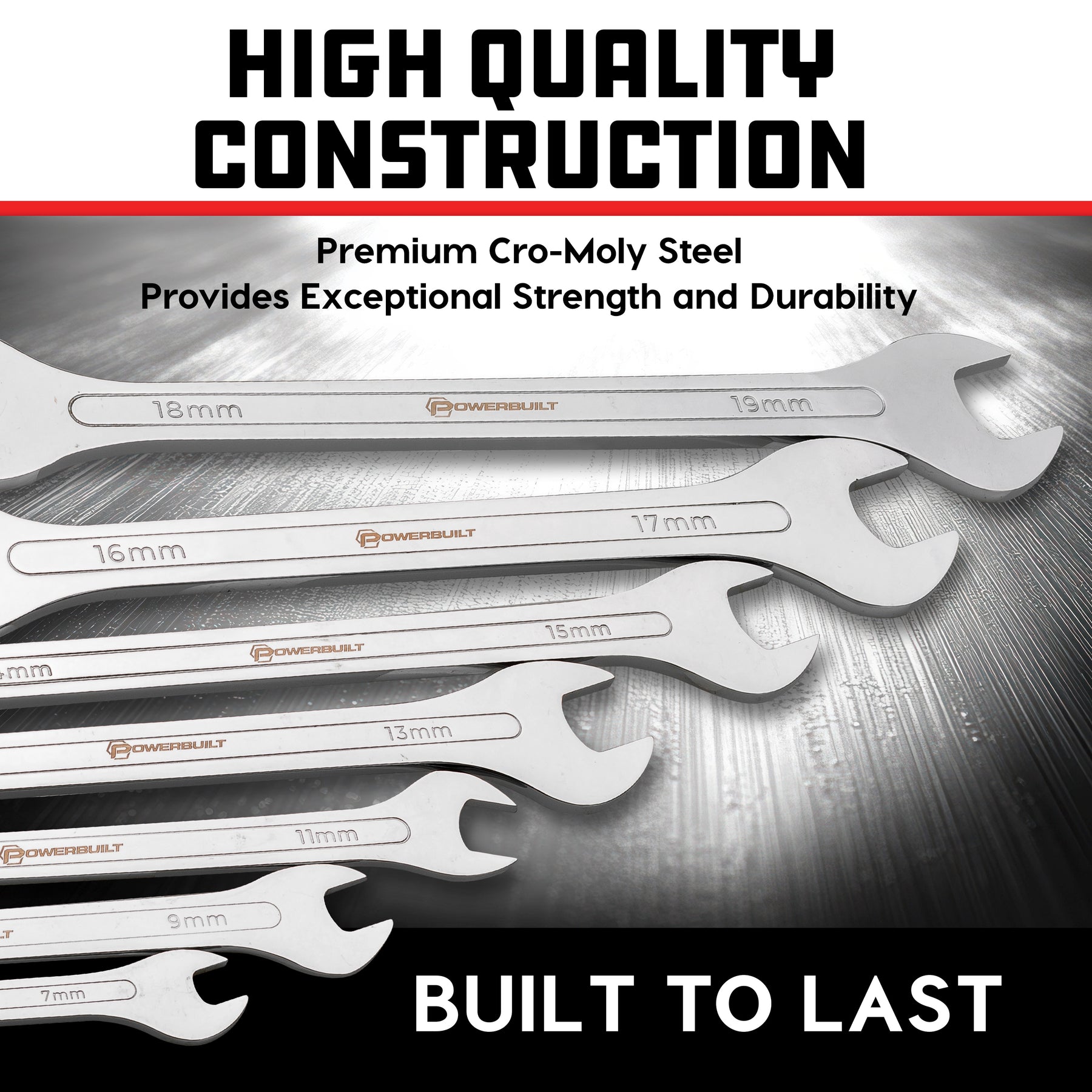 7 Piece Ultra-Thin Wrench Set