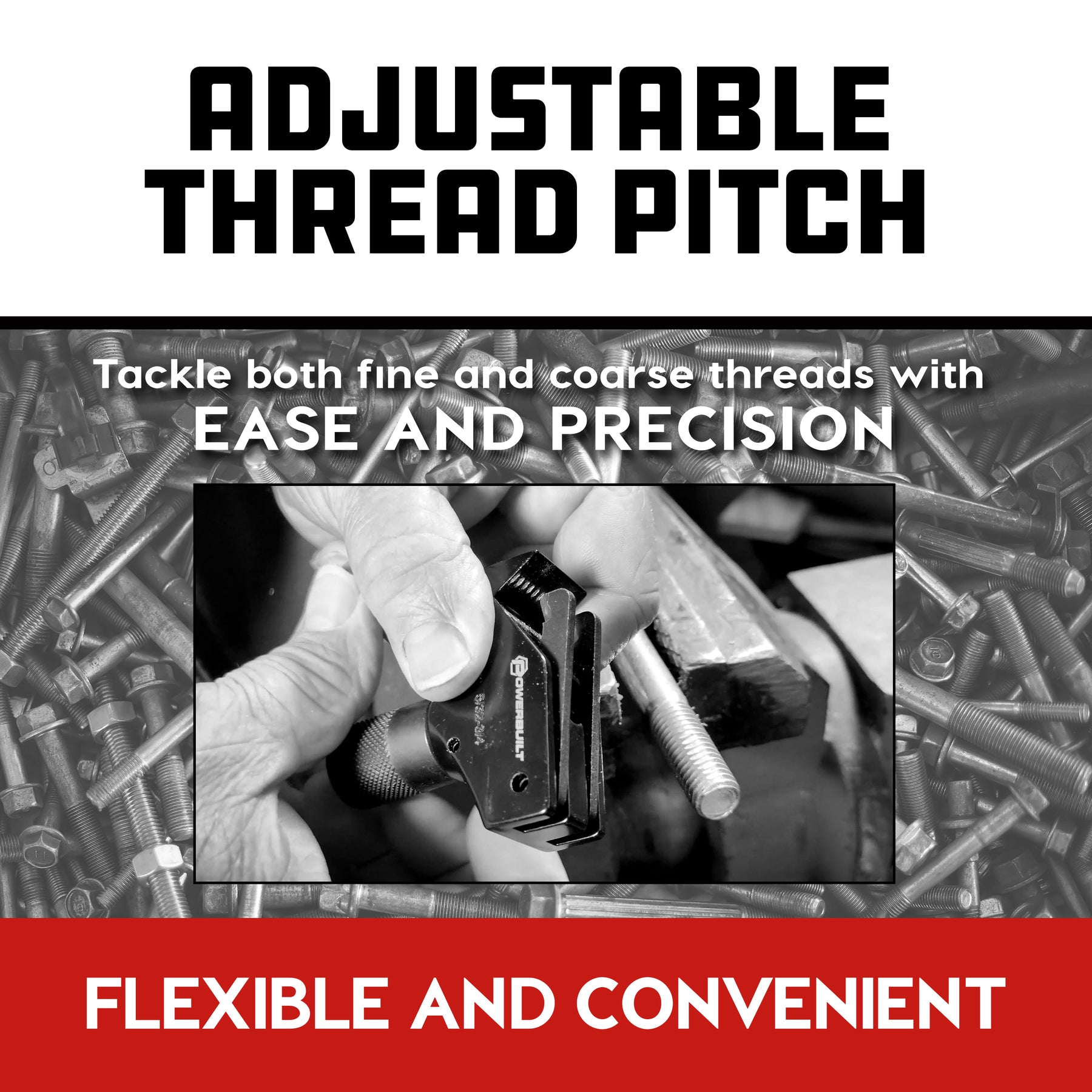 Universal Thread Repair Tool 11/16" - 1-1/2" SAE / 17 - 38mm Metric