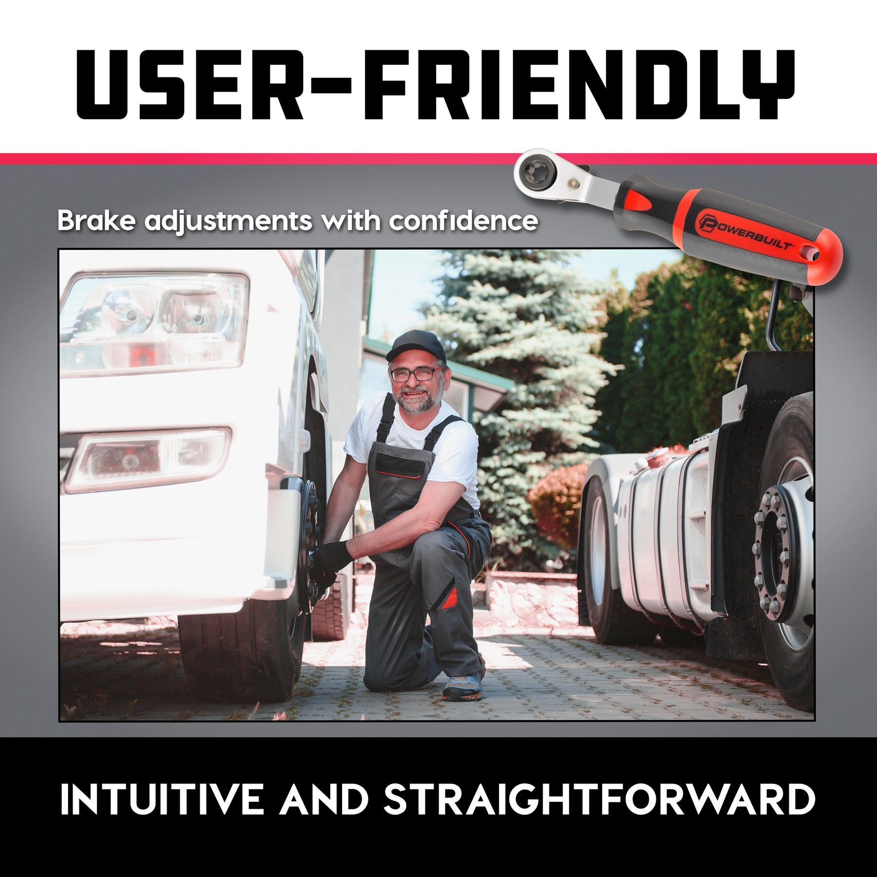 Air Brake Adjusting Wrench Set