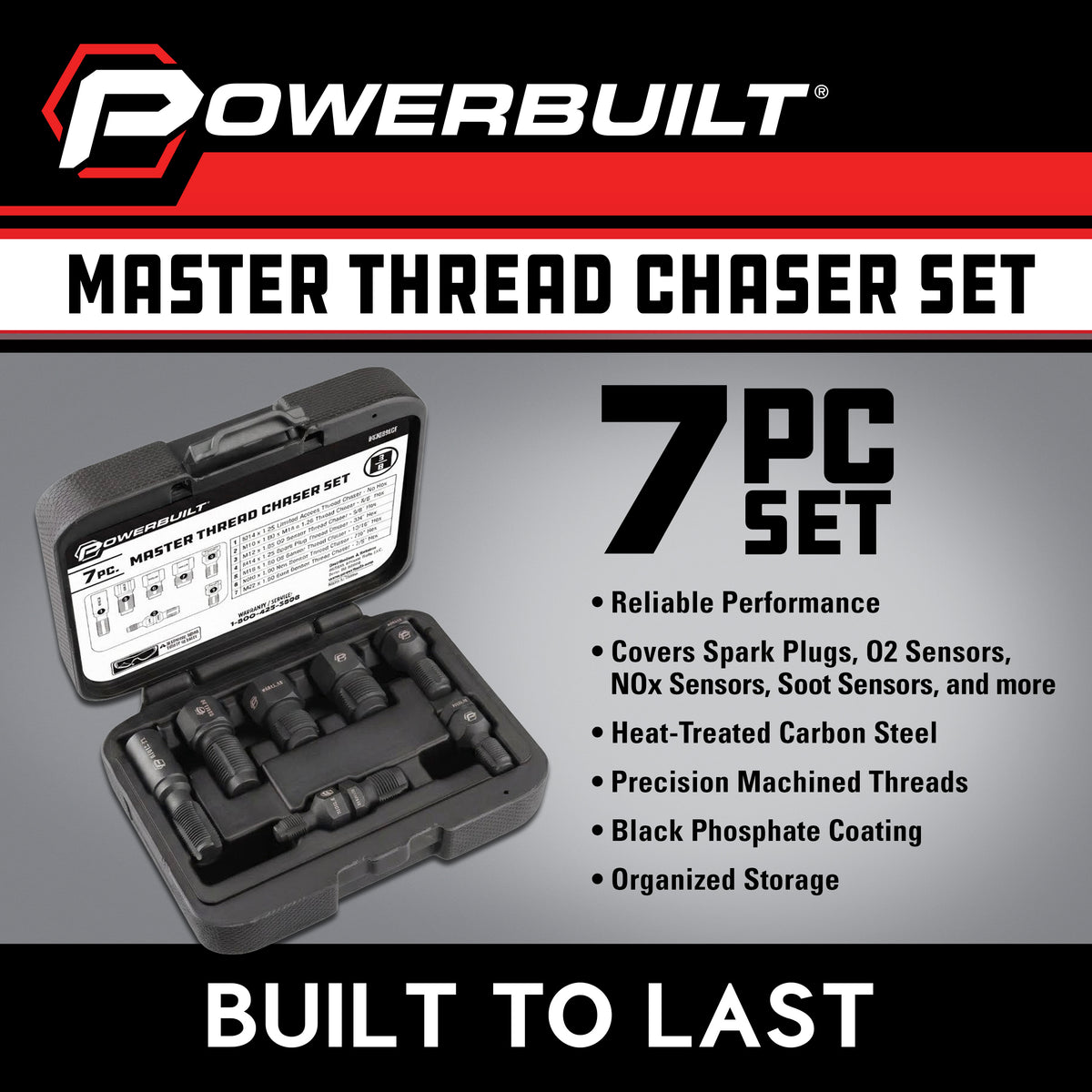 7PC MASTER THREAD CHASER SET