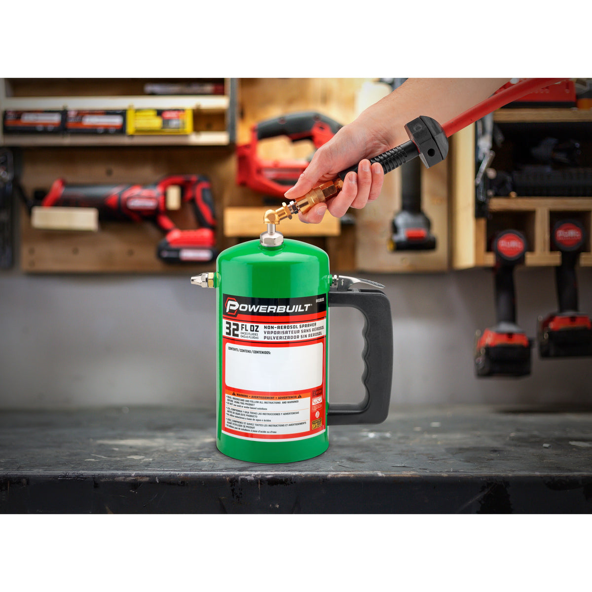 Non-Aerosol Pressurized Sprayer ( GREEN )