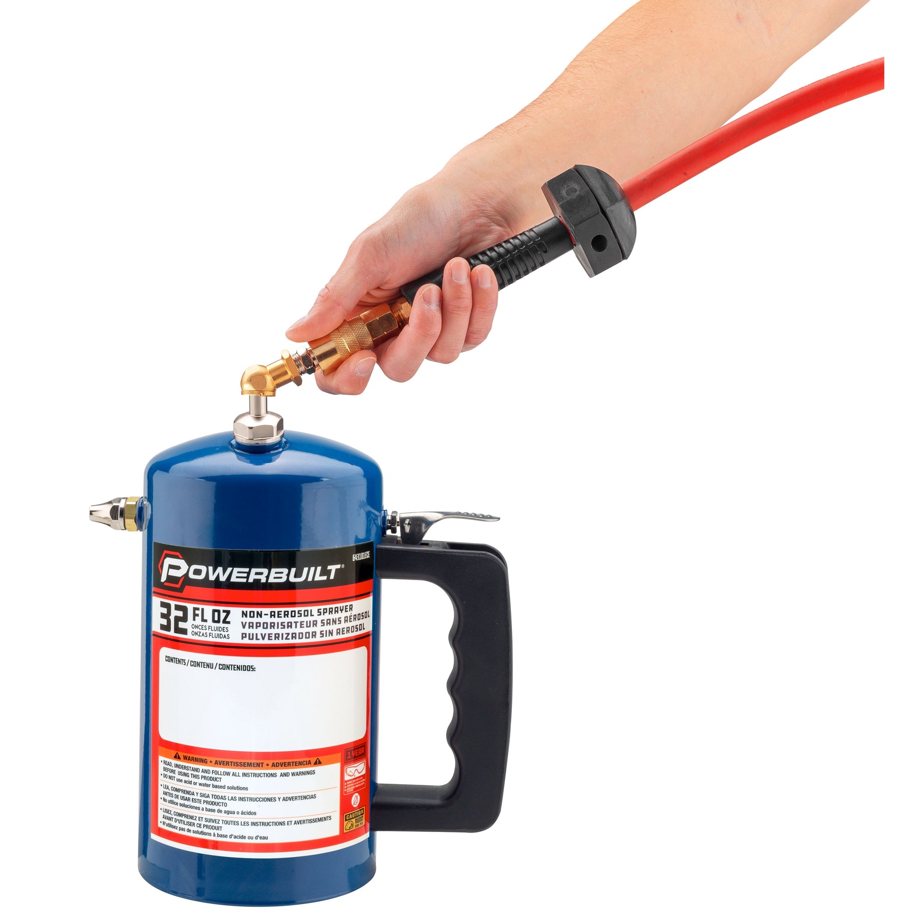 2 Pack Non-Aerosol Pressurized Sprayers ( RED / Blue )2ece2ece