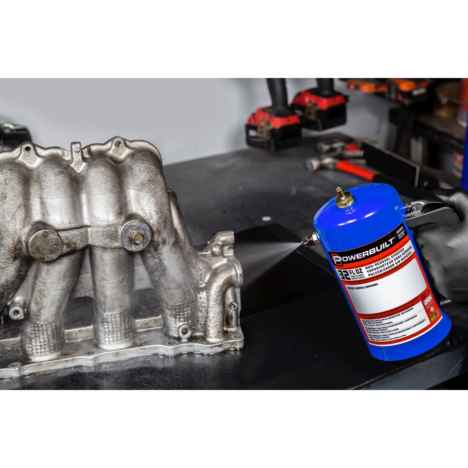 2 Pack Non-Aerosol Pressurized Sprayers ( RED / Blue )2ece2ece