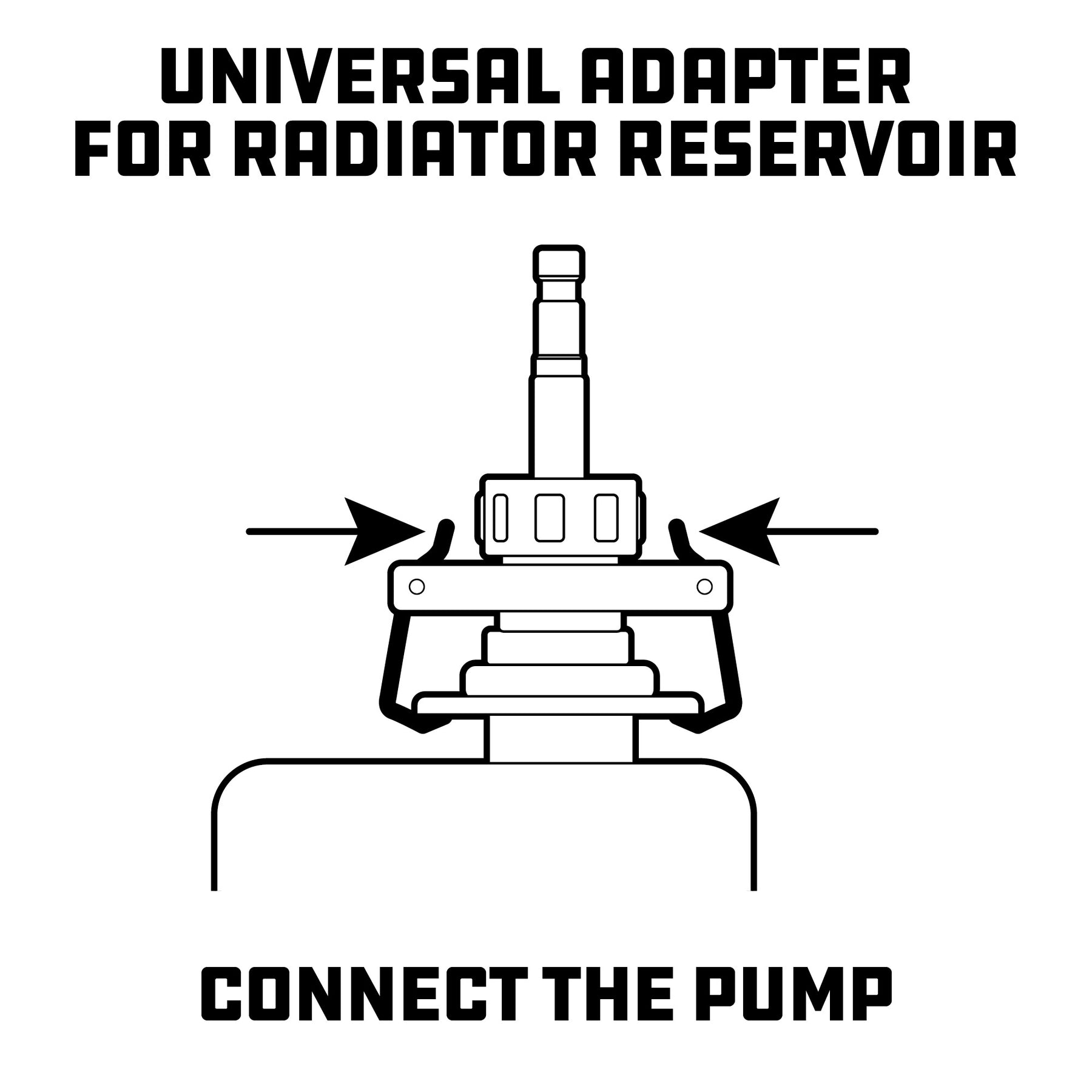 8 Piece Cooling System Test Adapter Kit