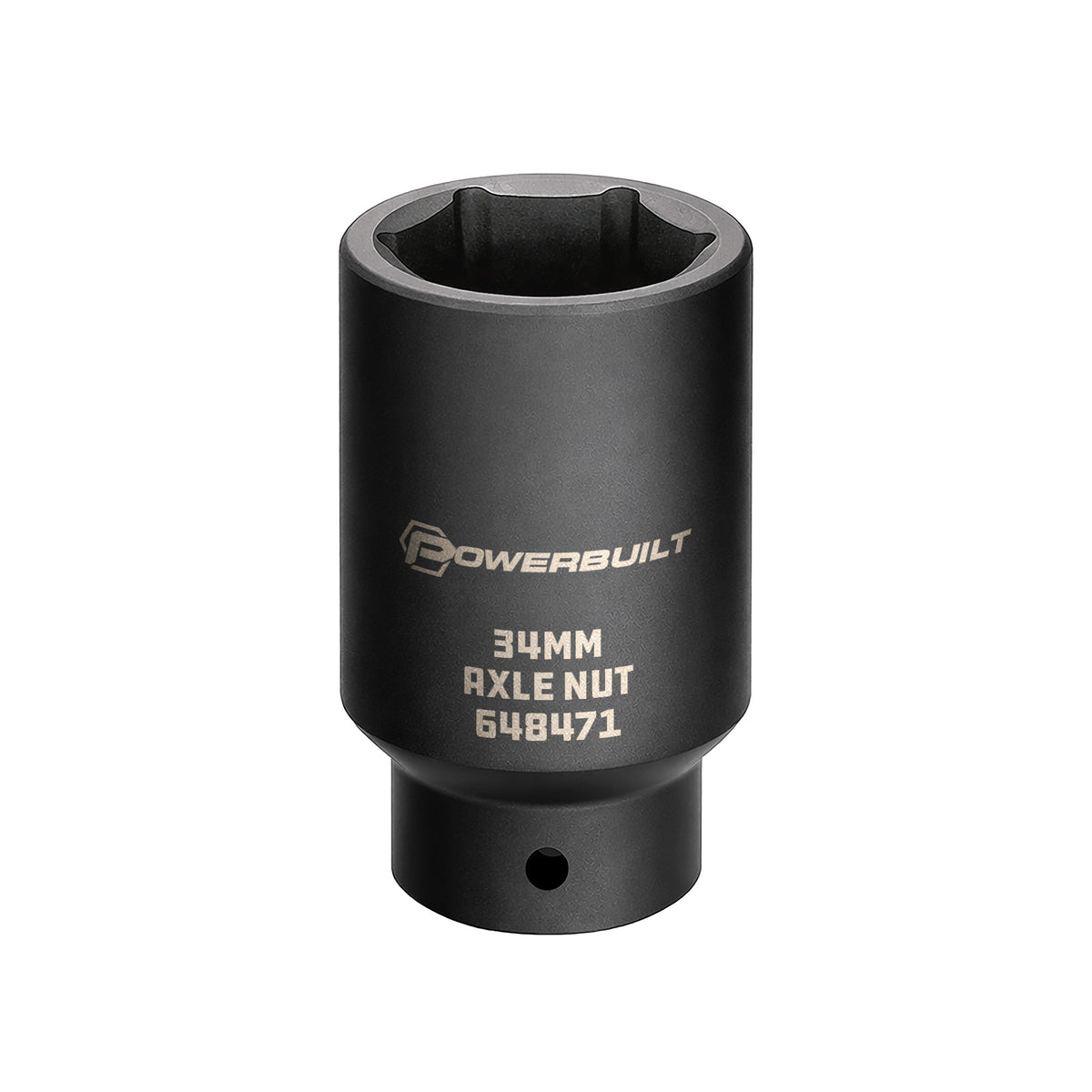 1/2 in. Dr. 34mm Axle Nut Socket