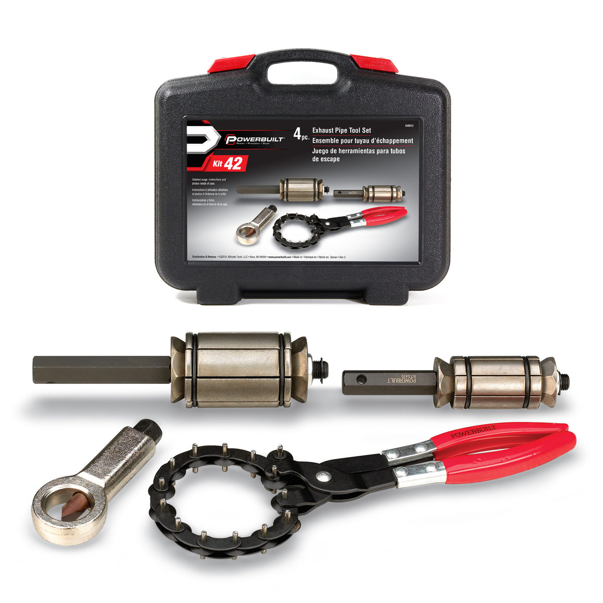 4 Piece Exhaust Pipe Cutting Kit