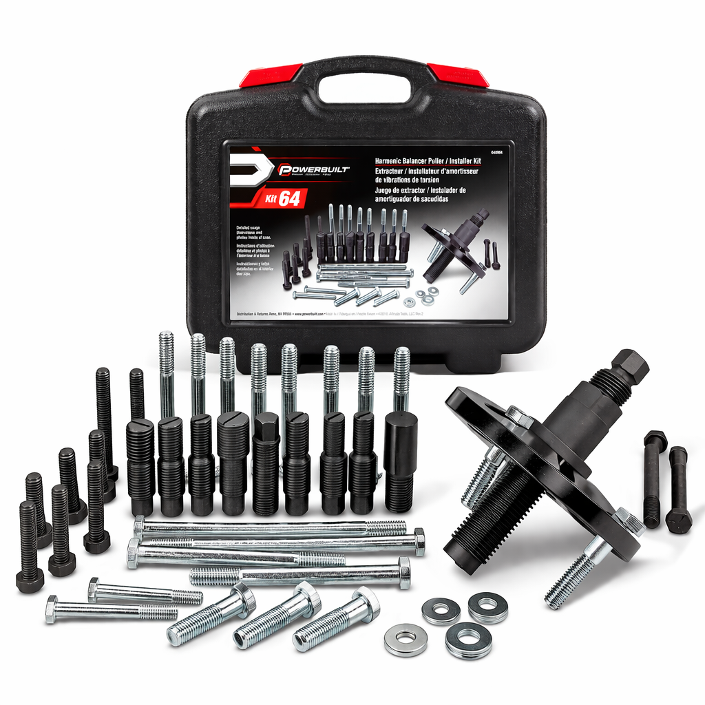 54 Piece Harmonic Balancer Puller & Installer Kit