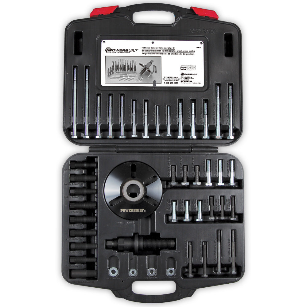 54 Piece Harmonic Balancer Puller & Installer Kit