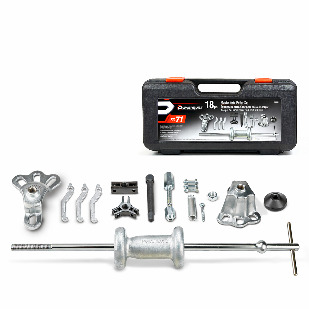 18 Piece Master Axle Puller Kit