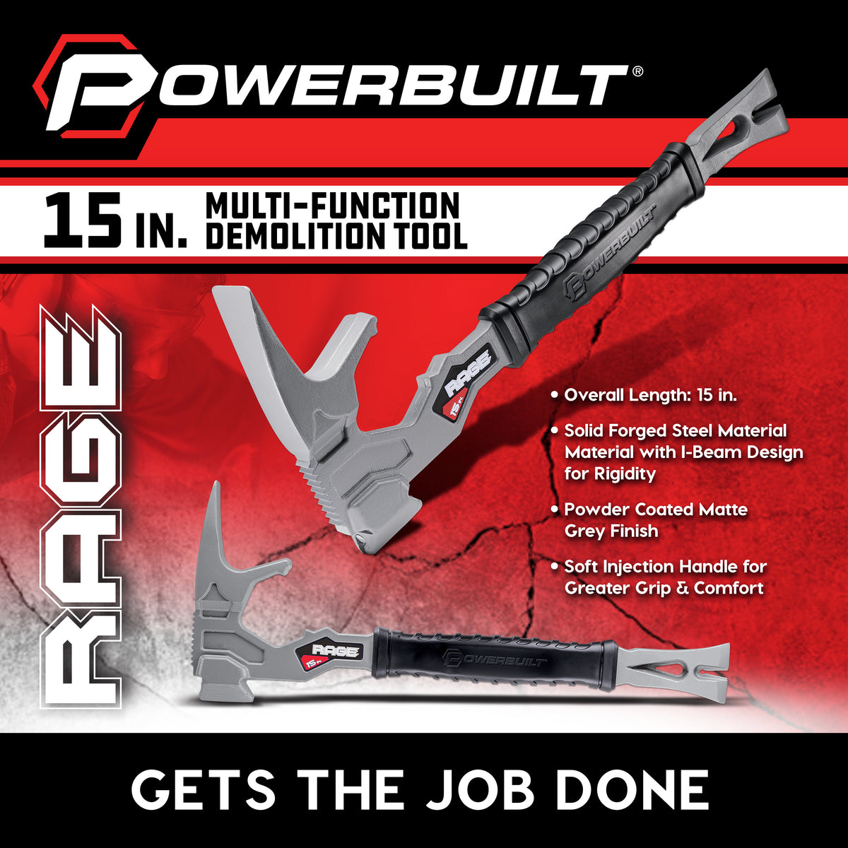 15 Inch Multi-Function Demolition Tool