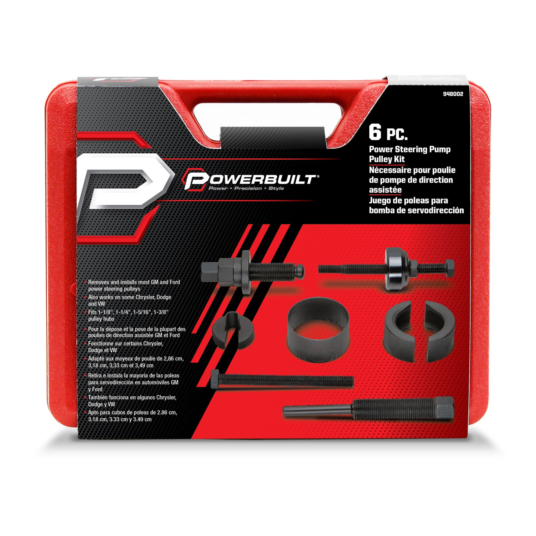 Power Steering Pump Pulley Kit