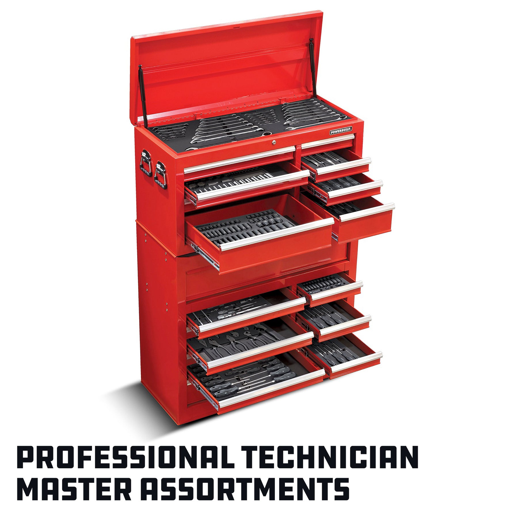 63 Piece 6 Point SAE & Metric Pro Tech Impact Socket Set