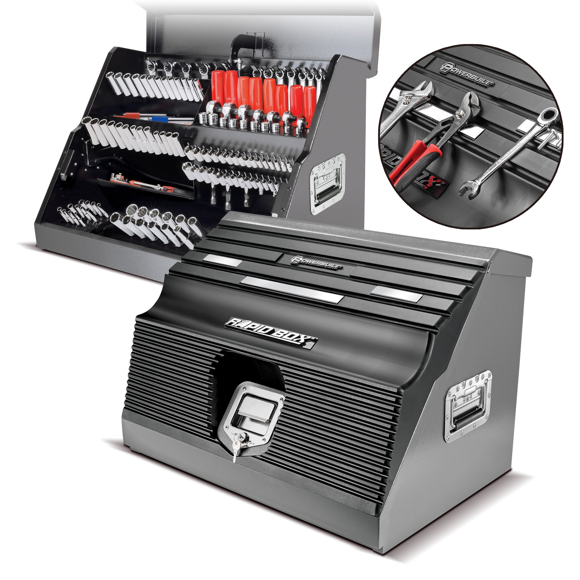 NEIGHBORHOOD SRL S-TOOL BOX ×2set Shuter - 2-Drawer Stackable Toolbox | Woodcraft
