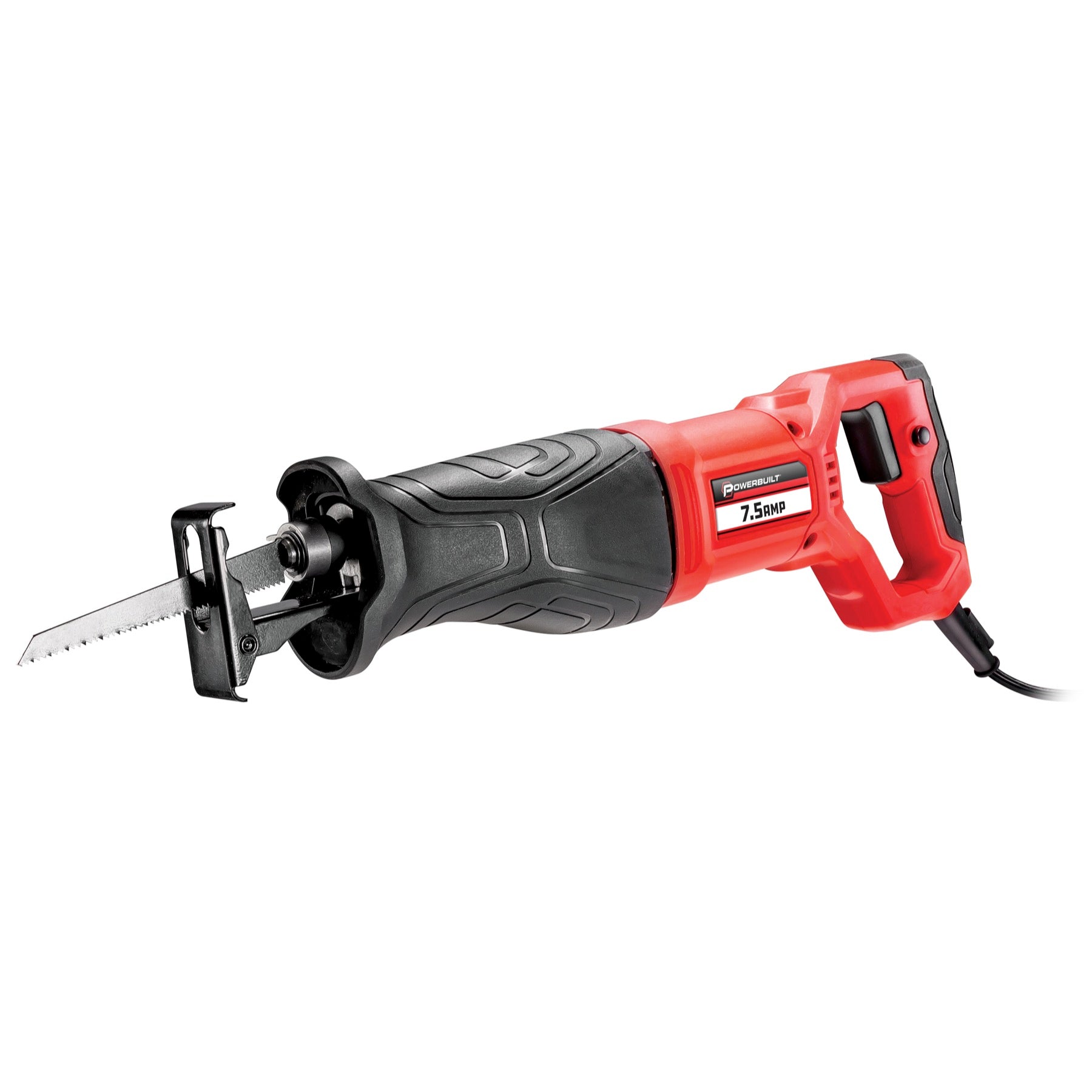 Powerbuilt 6 in. 7.5 Amp Reciprocating Saw with 2 Blades - 240121
