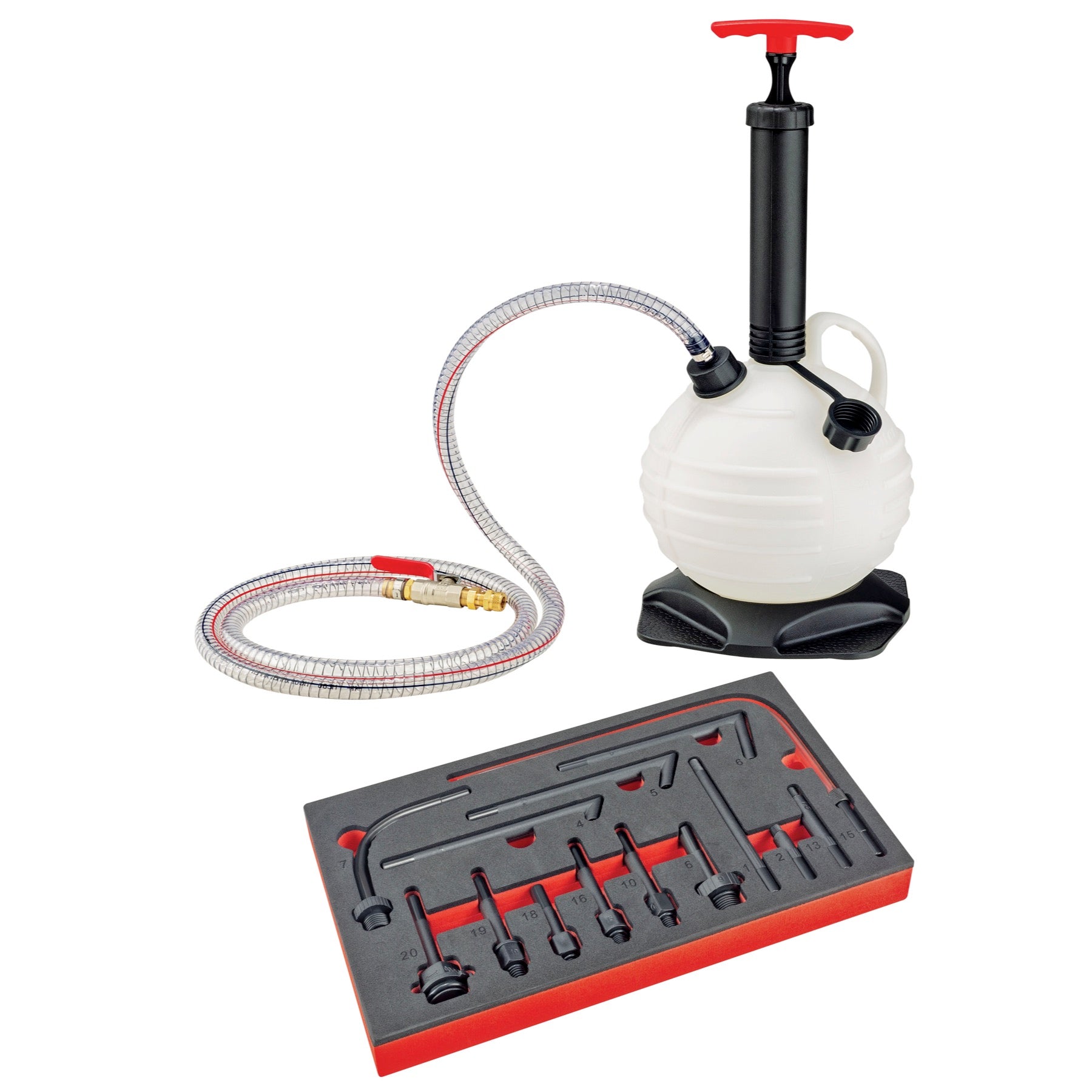 Transmission Gearbox Oil Liquid Set, 13pcs ATF Gearbox Flame Adapter Carbon Steel Transmission Oil Refill Liquid Pump Refill Connector Tools