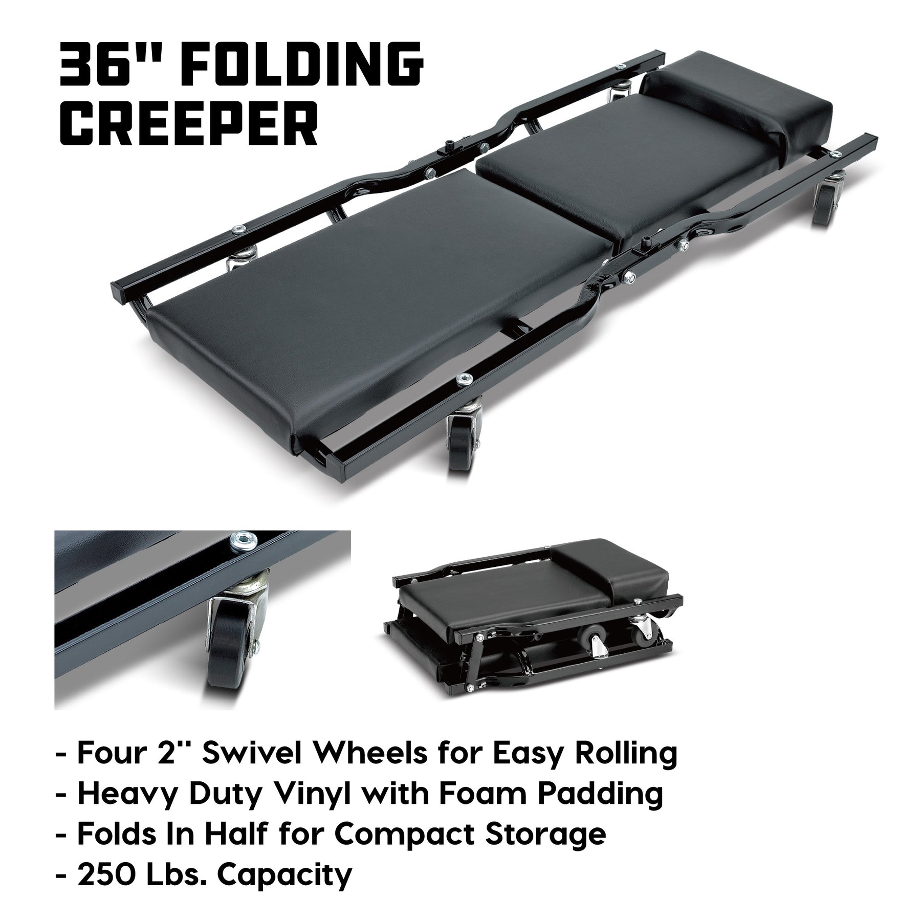 6 Piece Floor Creeper and Jack Set