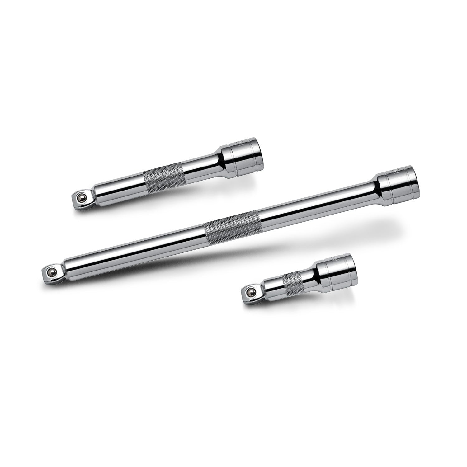 3 Piece 1/2 in. Dr. Socket Extension Bar Set -  Wobble Tip