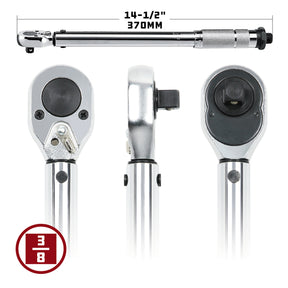 3/8 in. Dr. Micrometer Ratcheting Torque Wrench
