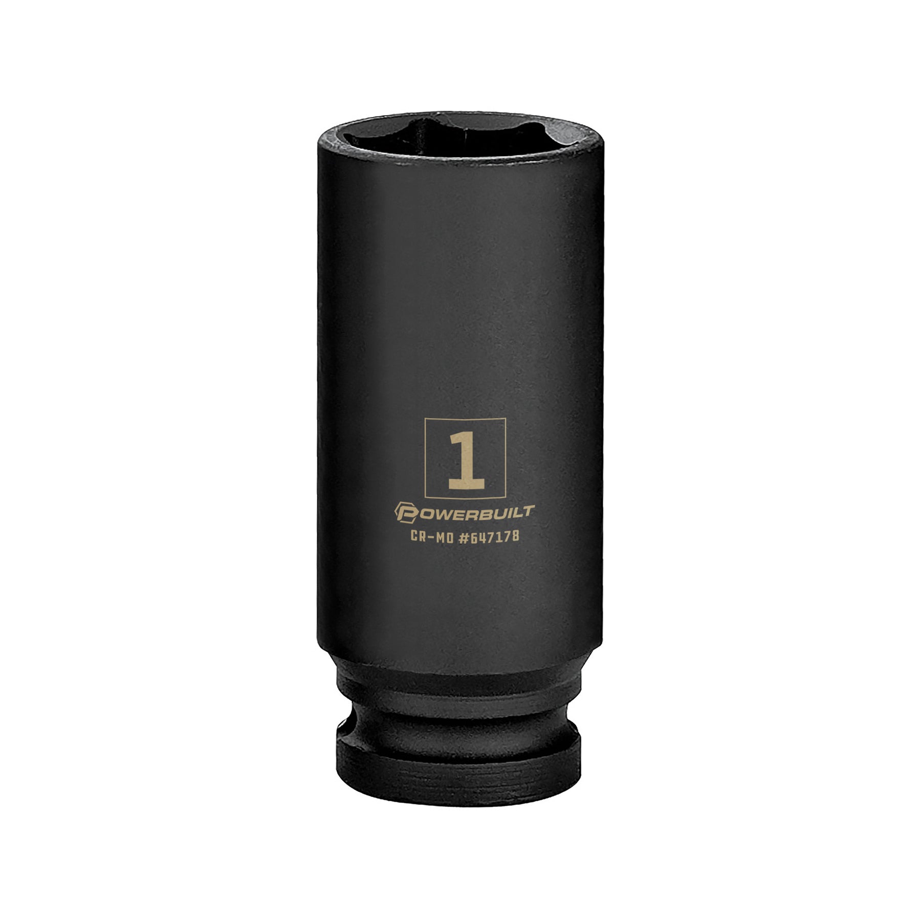 1/2 Inch Drive x 1 Inch 6 Point Deep Impact Socket