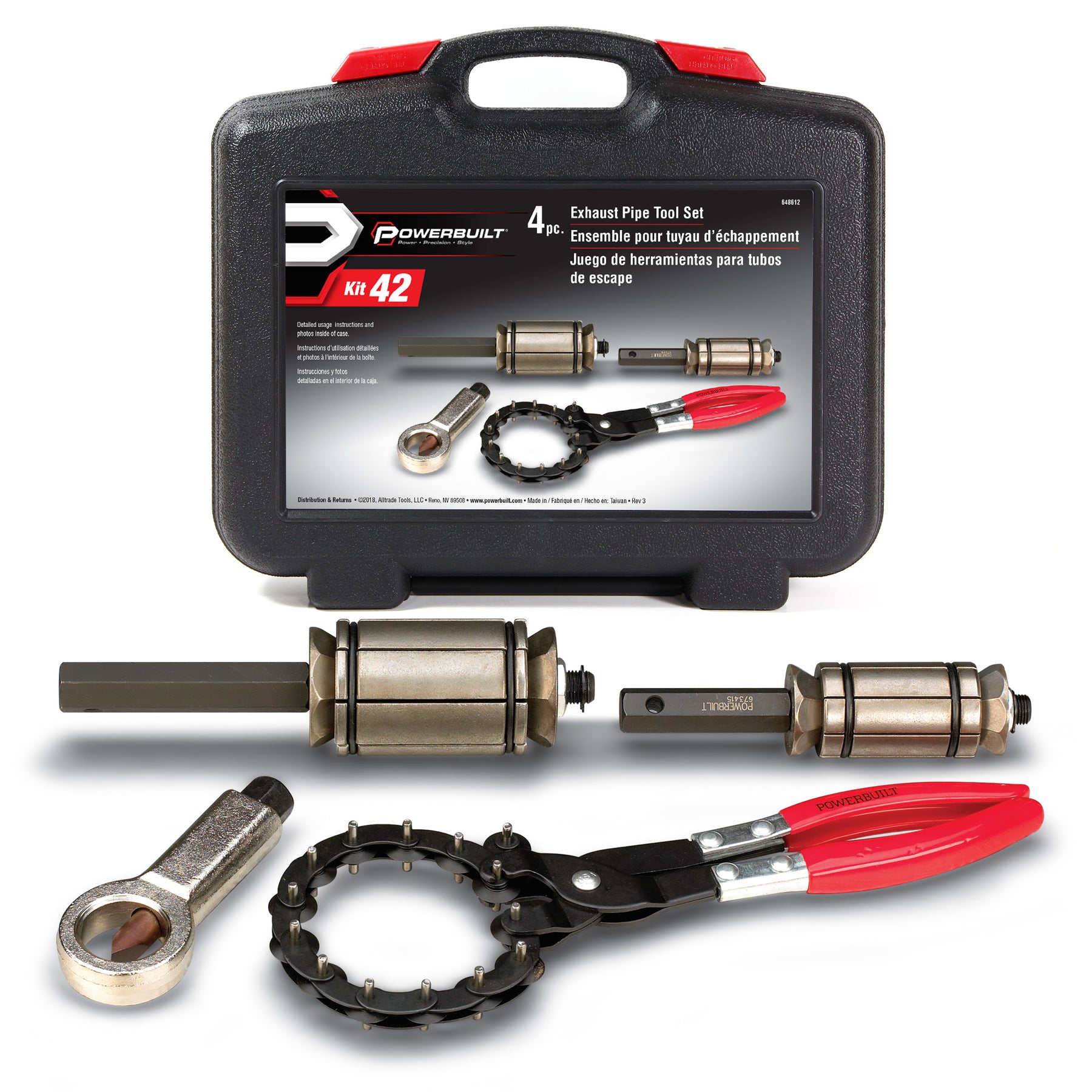 4 Piece Exhaust Pipe Cutting Kit