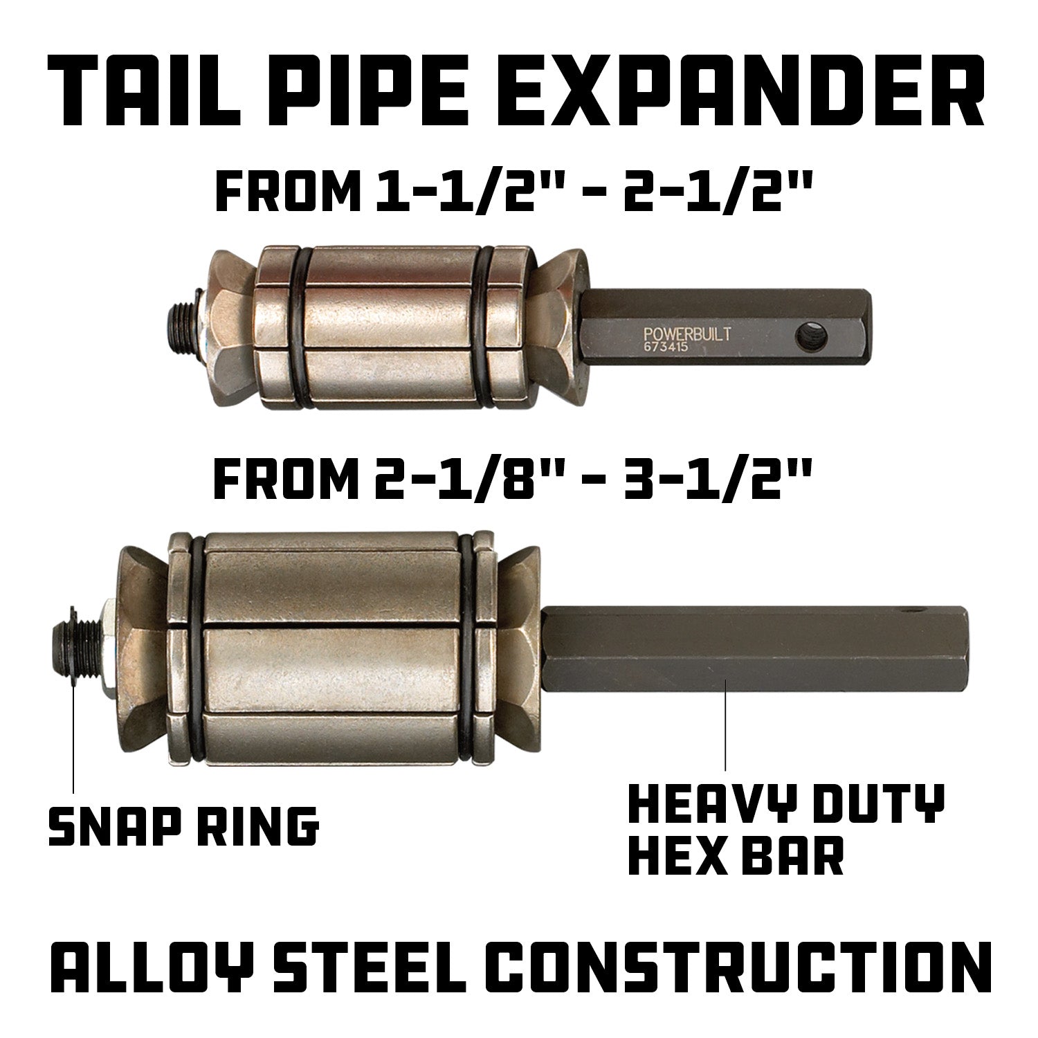 4 Piece Exhaust Pipe Cutting Kit