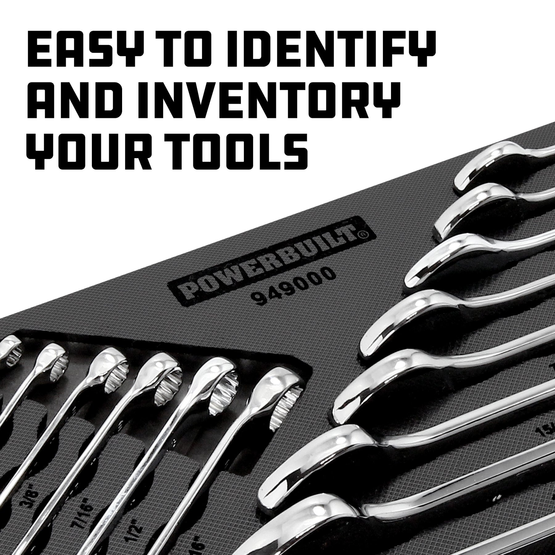 14 Piece Pro Tech SAE Combination Wrench Set