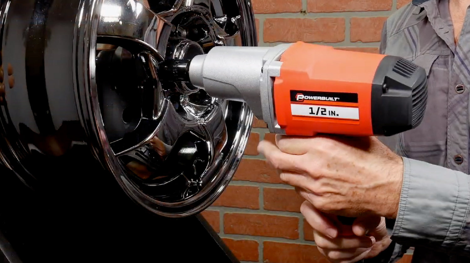 The Powerbuilt 1/2 in. 7.5 Amp Heavy Duty Impact Wrench