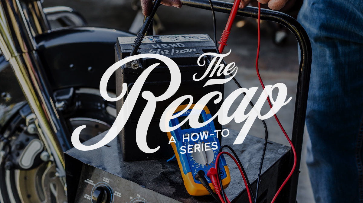 The Recap: Motorcycle Battery Maintenance