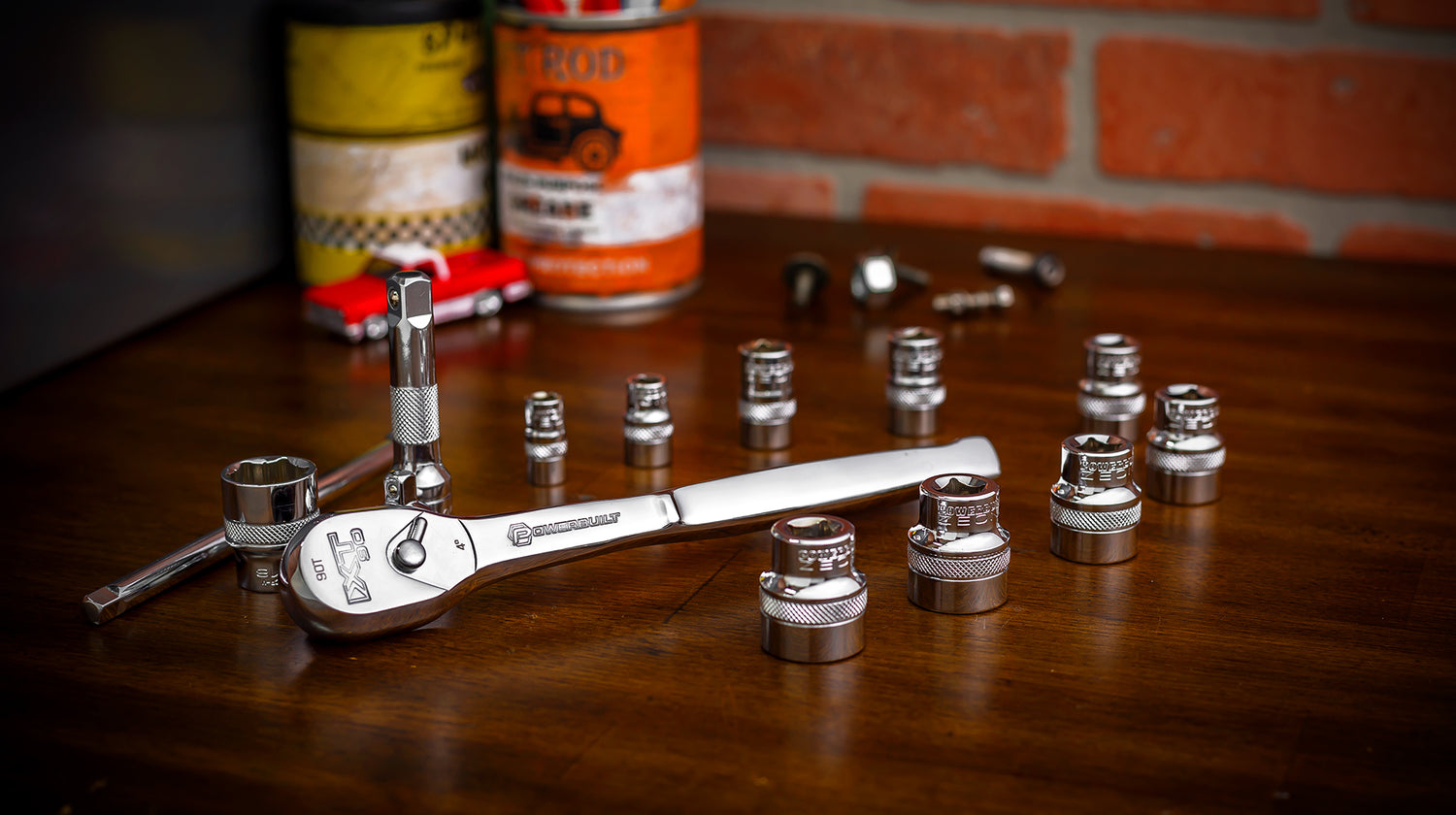 The Powerbuilt 28 Piece Zeon Socket Set