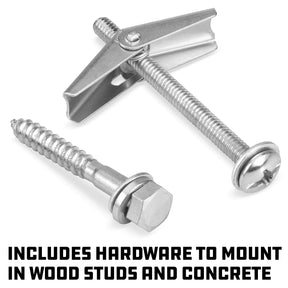 4 Piece Wall Mount Wheel / Tire Brackets