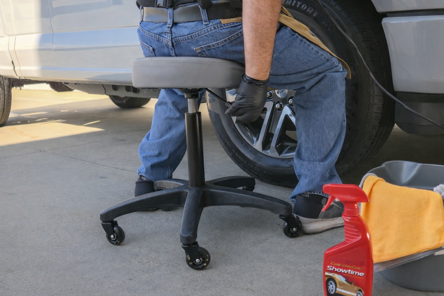 Heavy Duty Multipurpose Rolling Mechanic's Seat