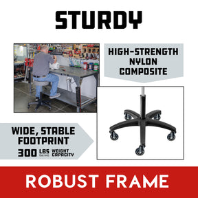 Heavy Duty Multipurpose Rolling Mechanic's Seat
