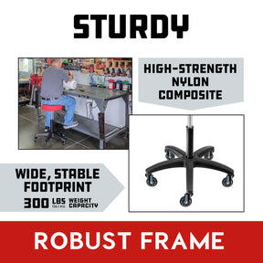 Heavy Duty Rolling Mechanic's Seat