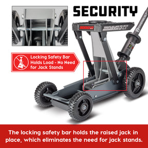 3000lbs Big Wheel Off Road Triple Lift