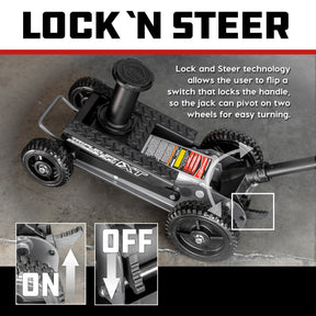 3000lbs Big Wheel Off Road Triple Lift