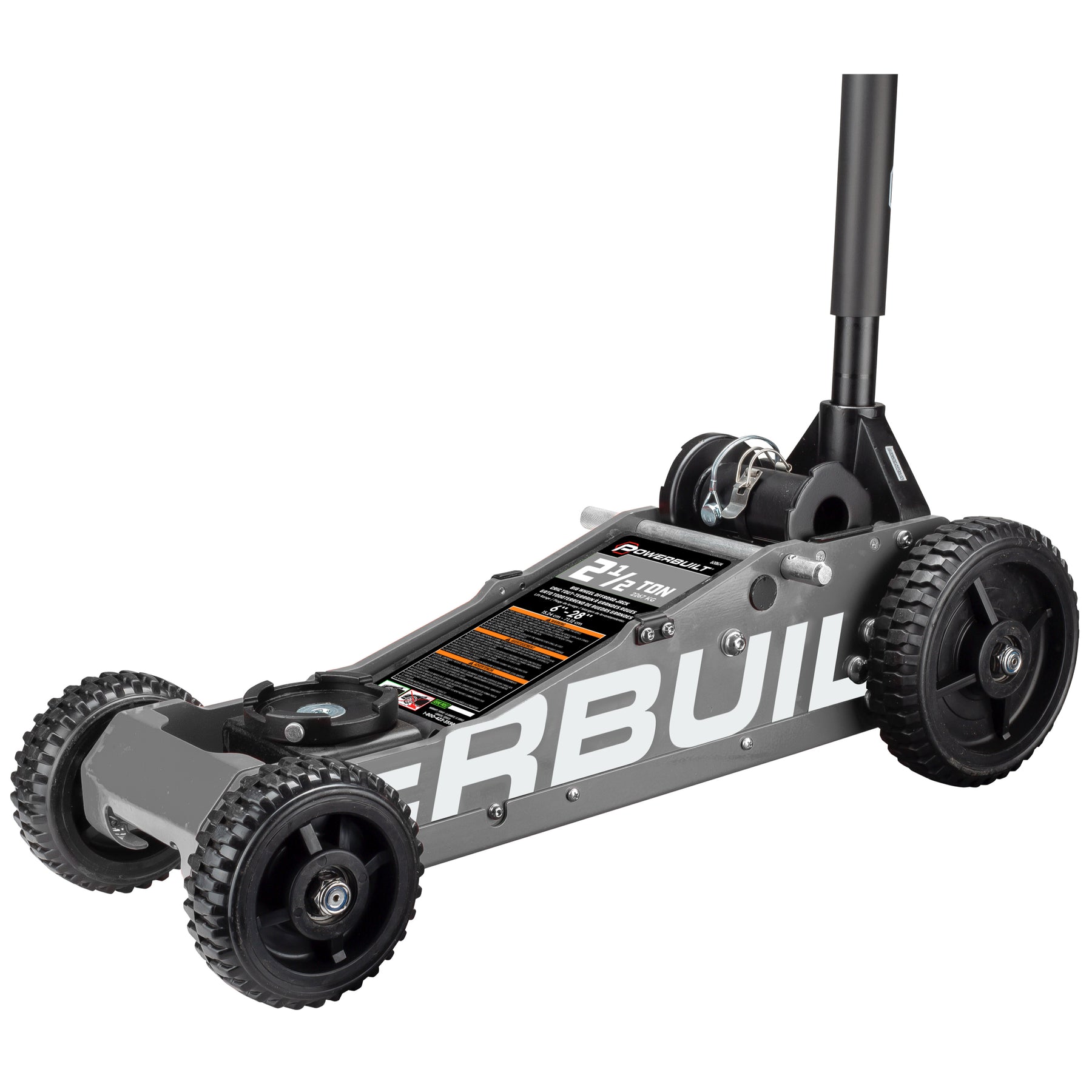 2.5 Ton Big Wheel Off Road Jack (Grey)