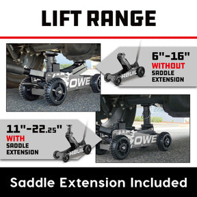 2.5 Ton Big Wheel Off Road Jack (Grey)