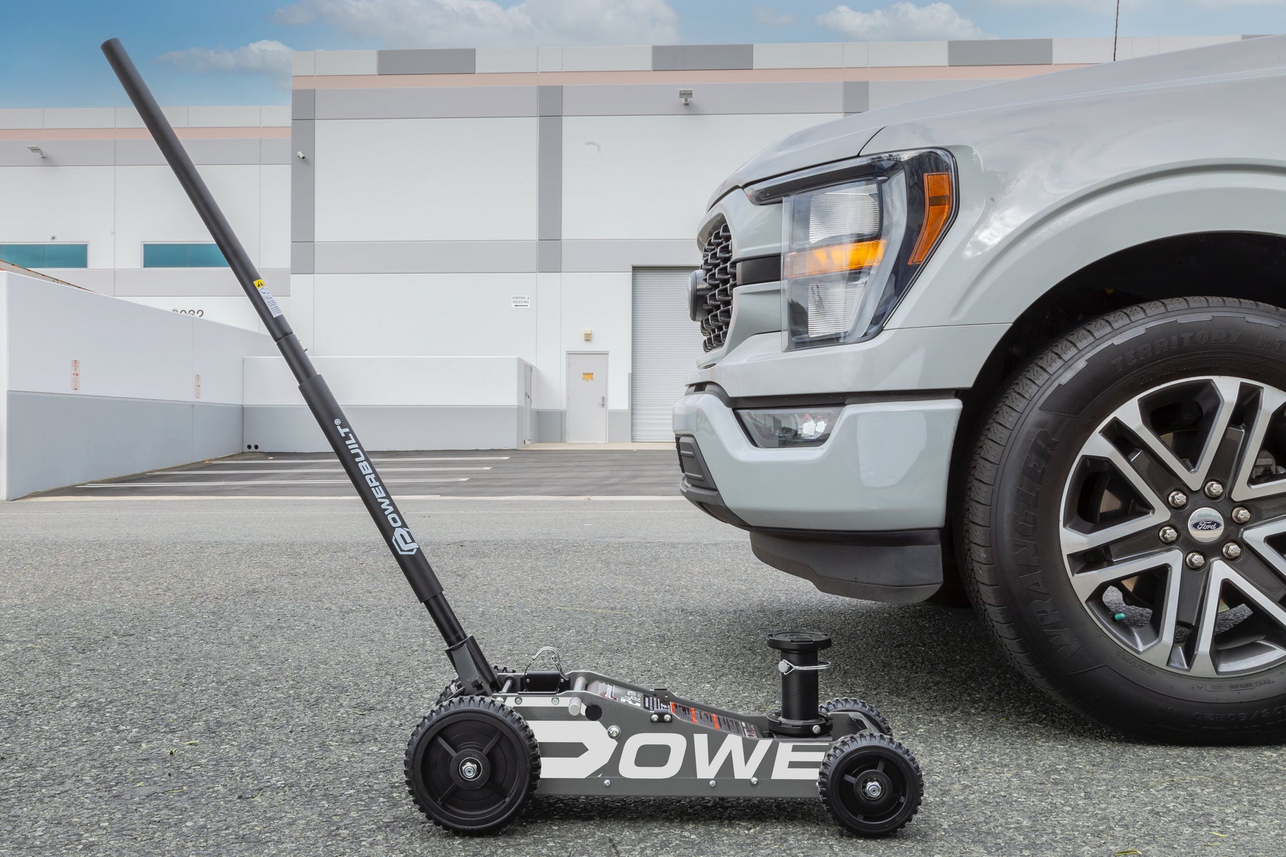 2.5 Ton Big Wheel Off Road Jack (Grey)