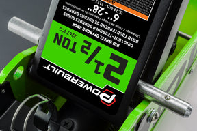 2.5 Ton Big Wheel Off Road Jack (Green)