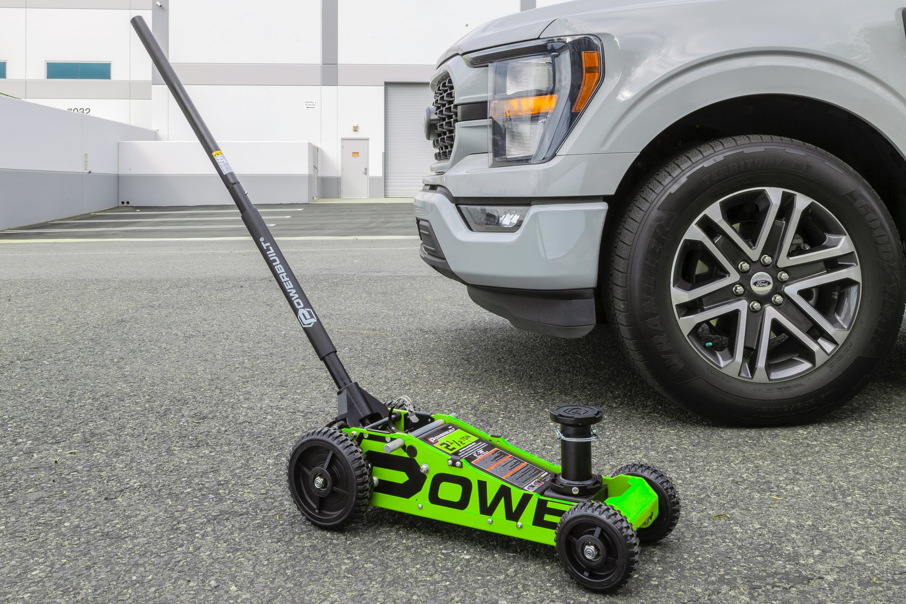 2.5 Ton Big Wheel Off Road Jack (Green)