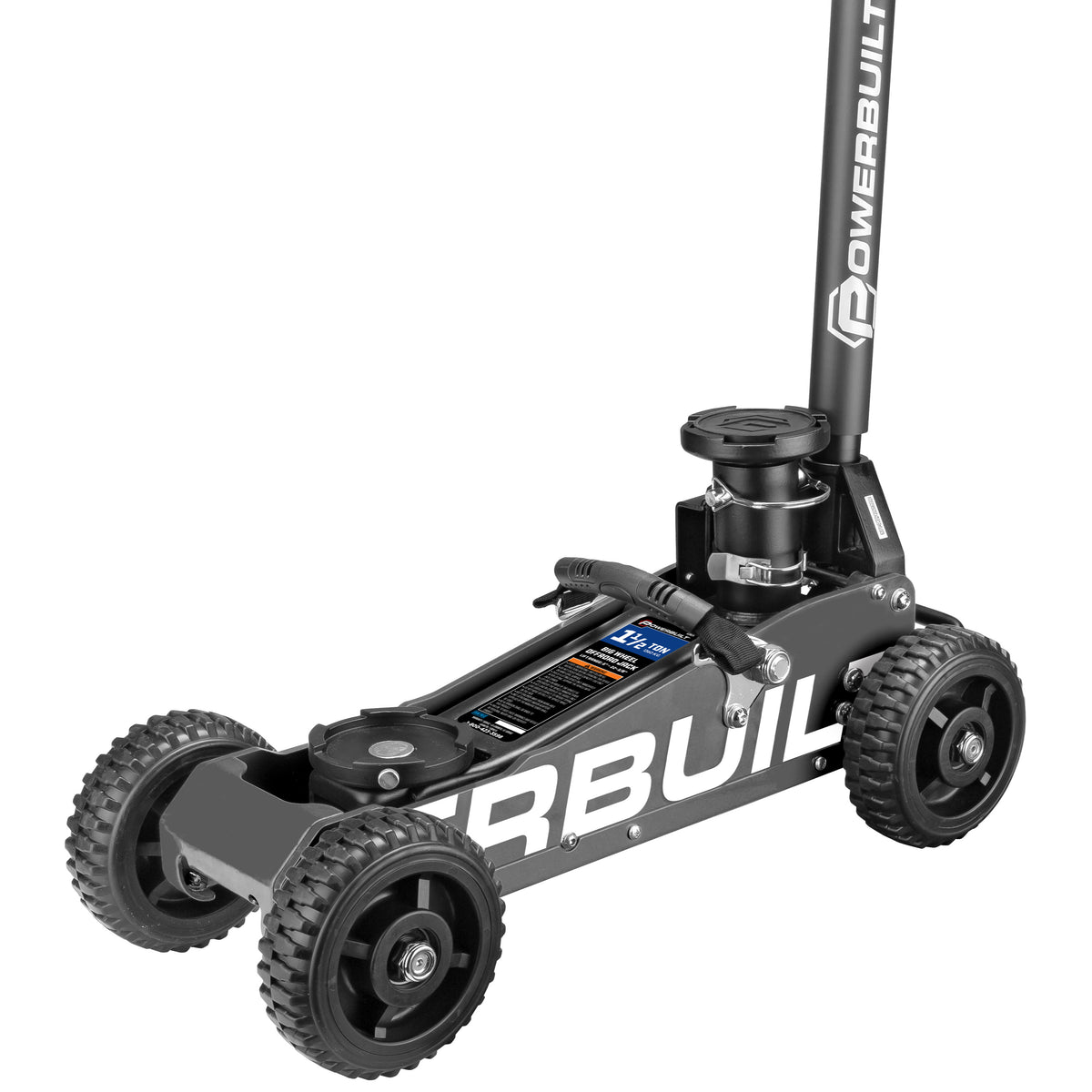 1.5Ton Big Wheel Off Road Jack (Grey)