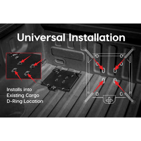 All-in-One / Unijack Jack Mount (Black)