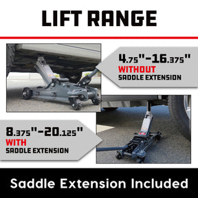 2.5T "Biggee Smallz" Off Road Trolley Jack